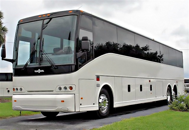 Jacksonville 56 Passenger Charter Bus